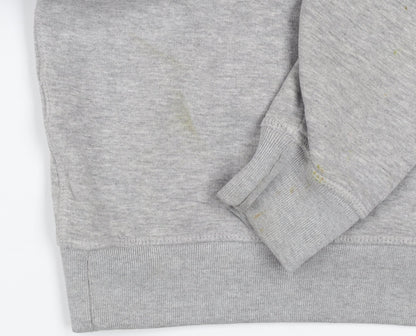 Mens UK Size S Diesel Grey Pullover Hoodie