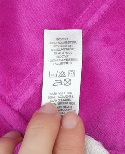 Womens UK Size M Dunnes Stores Pink Pullover Hoodie