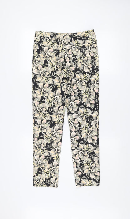 Womens UK Size 8 Topshop Slim Fit CasualParty/Cocktail Multicoloured Trousers