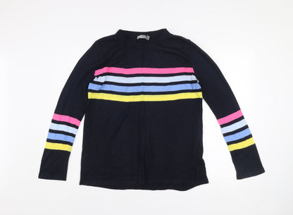 ASOS Women’s Multicoloured Striped Crew Neck Pullover Jumper XS