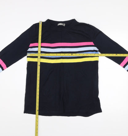 ASOS Women’s Multicoloured Striped Crew Neck Pullover Jumper XS