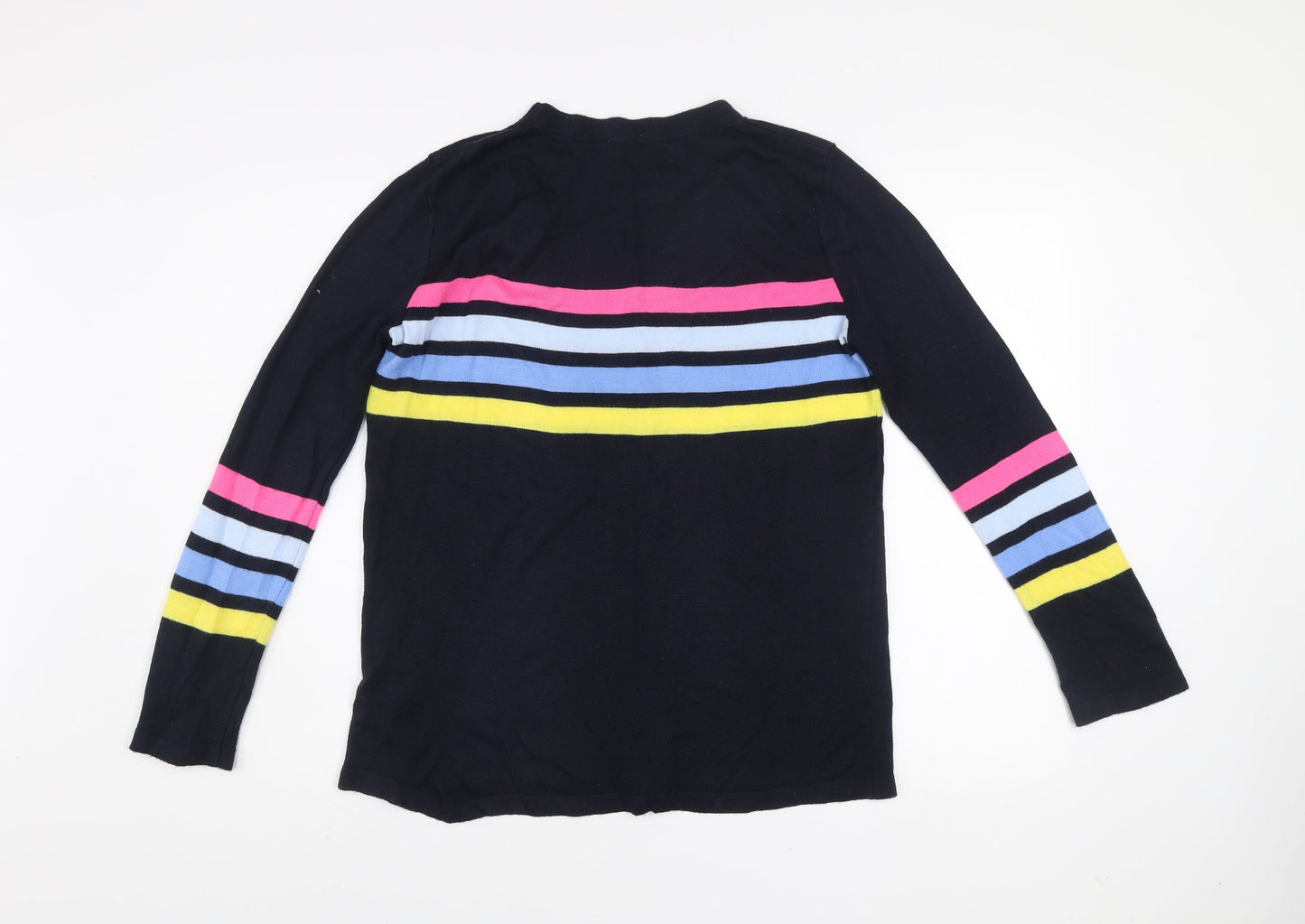 ASOS Women’s Multicoloured Striped Crew Neck Pullover Jumper XS