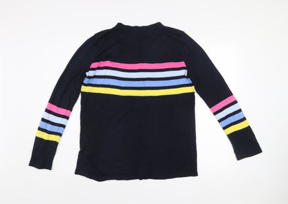 ASOS Women’s Multicoloured Striped Crew Neck Pullover Jumper XS