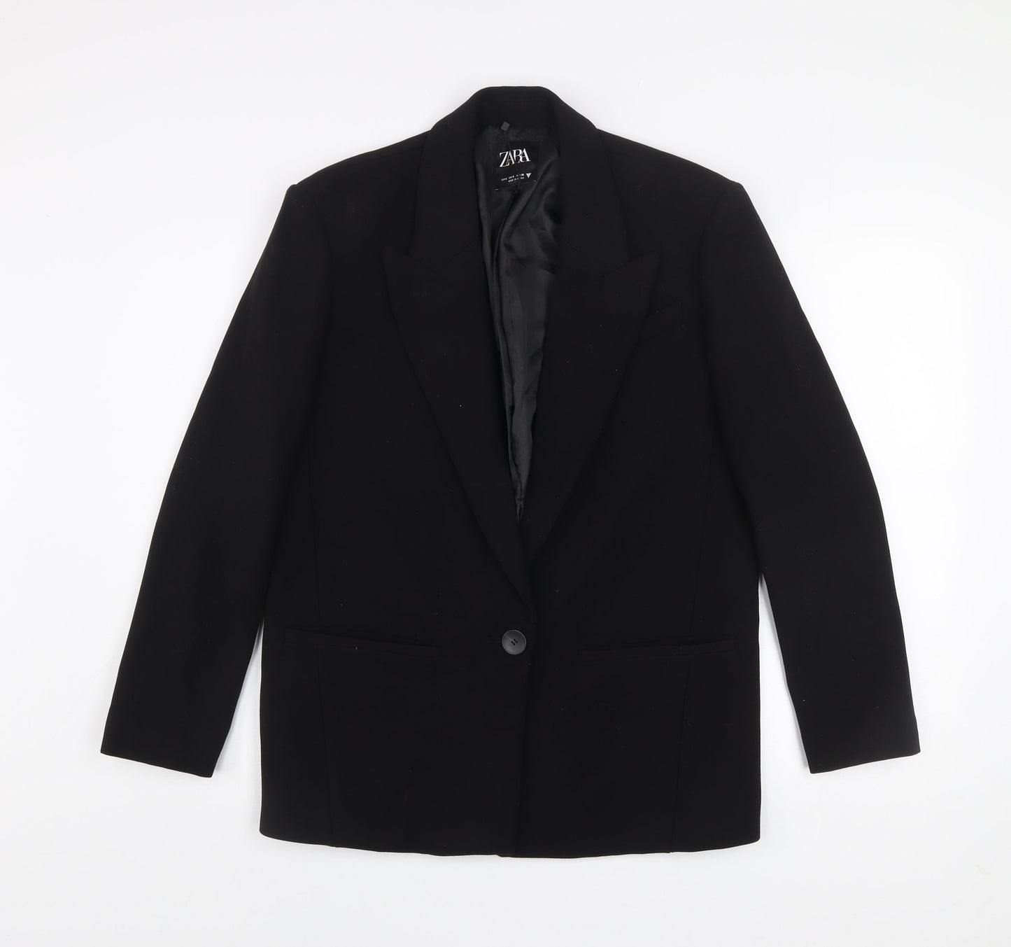 Mens UK Size S Zara Black Classic
