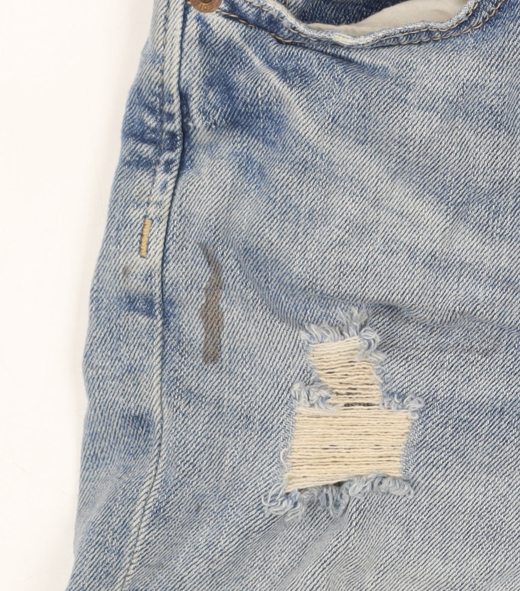 Womens UK Size 6 F&F Regular Fit Cut-Off Shorts