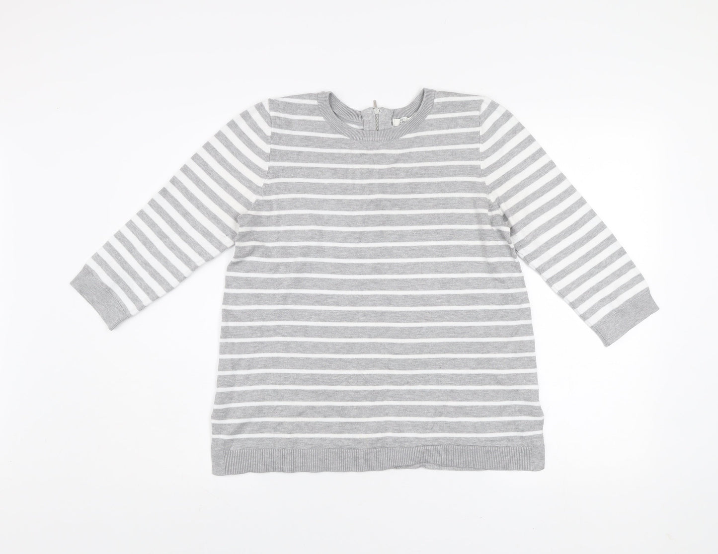Womens UK Size S 89th + Madison Grey Pullover Jumper