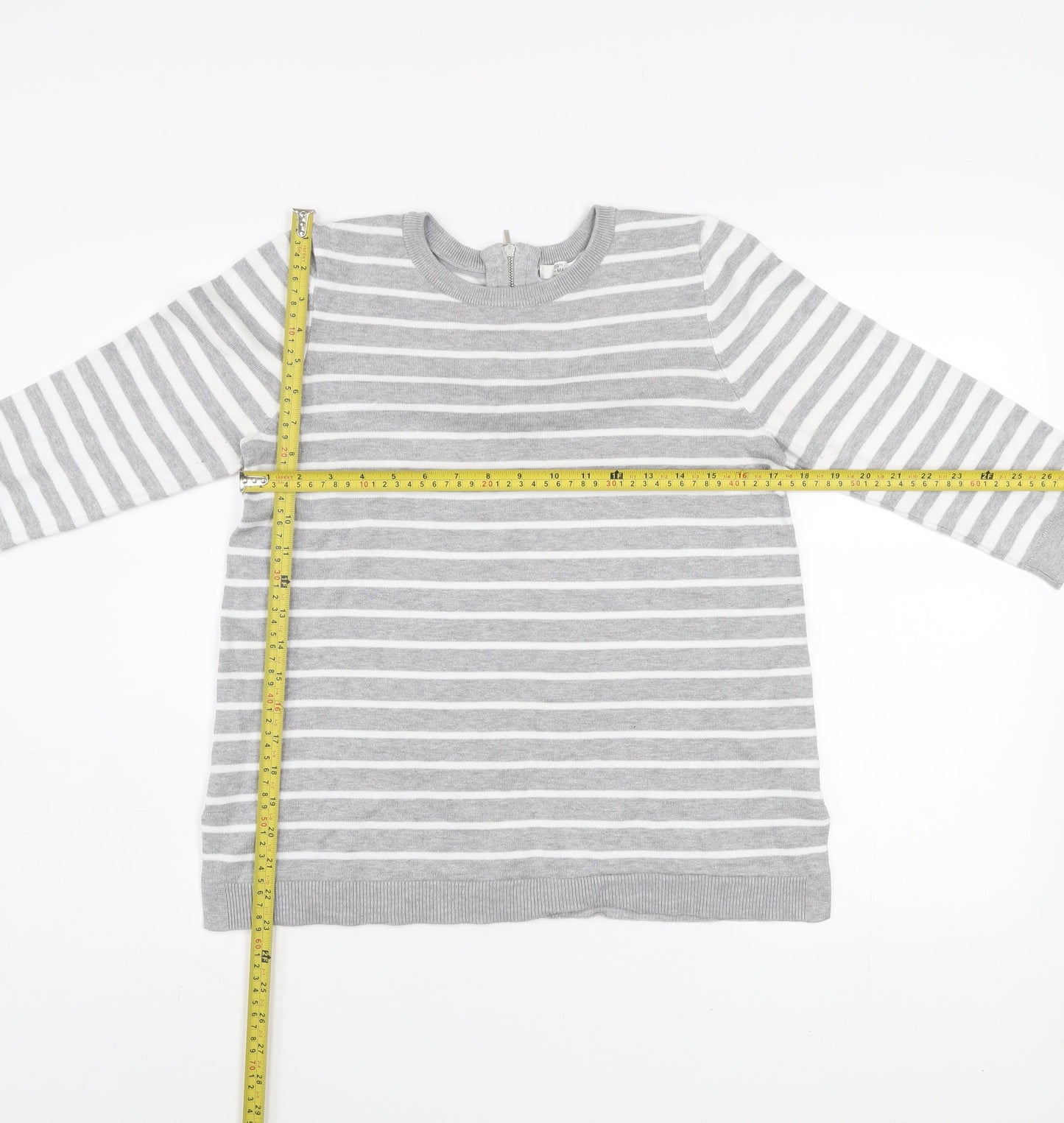 Womens UK Size S 89th + Madison Grey Pullover Jumper