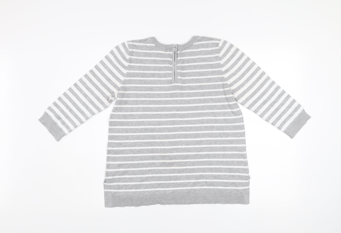 Womens UK Size S 89th + Madison Grey Pullover Jumper