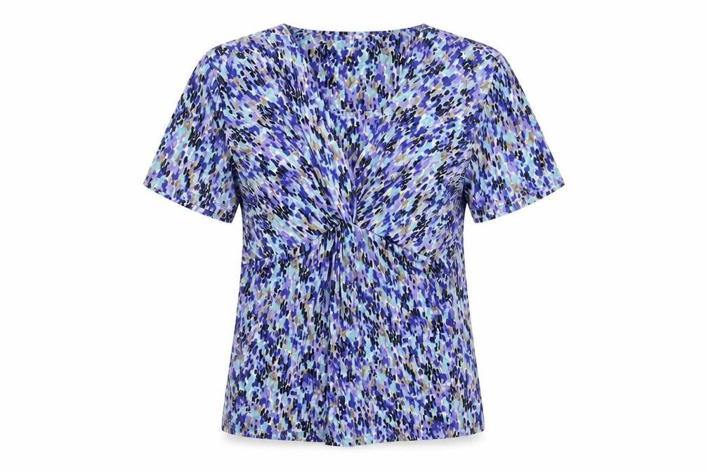 Womens UK Size S CC Multicoloured Tunic Blouse