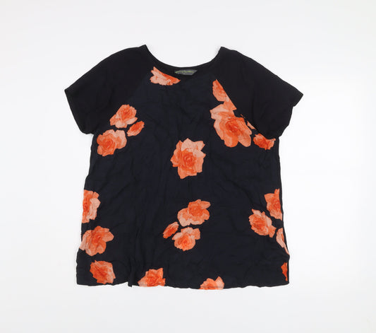 Womens UK Size 12 Blooming Marvellous Multicoloured Tunic T-Shirt