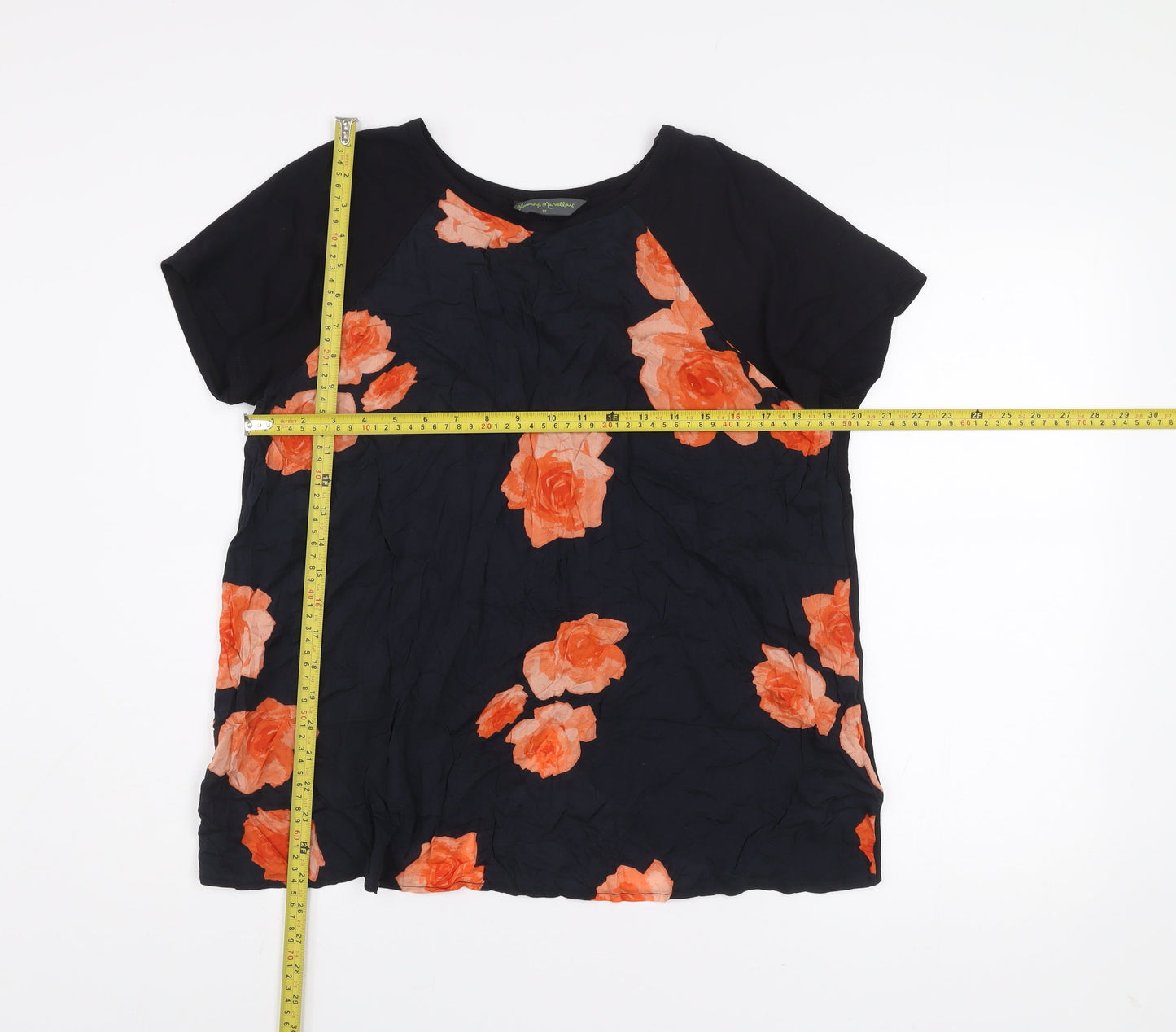 Womens UK Size 12 Blooming Marvellous Multicoloured Tunic T-Shirt