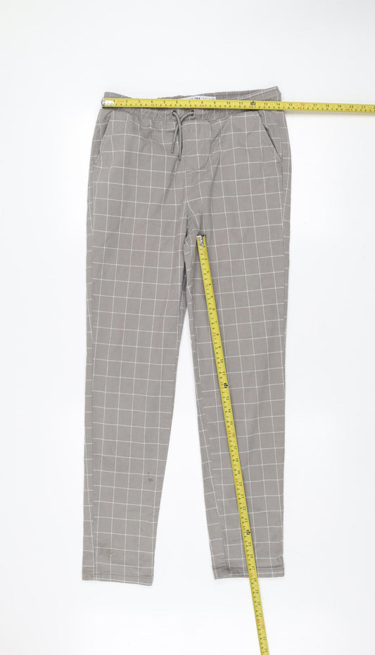 Boys UK Size 13-14 Years denim co. Slim Fit Jogger Grey Trousers