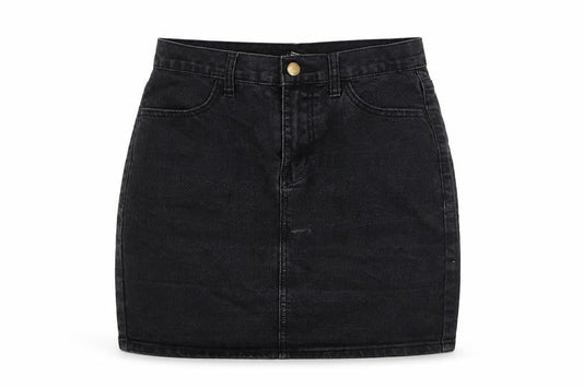 Womens UK Size S FOREVER 21 Straight & Pencil Denim Skirt