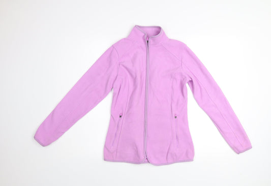 Dunnes Women’s Purple Fleece Full Zip Activewear Jacket XS