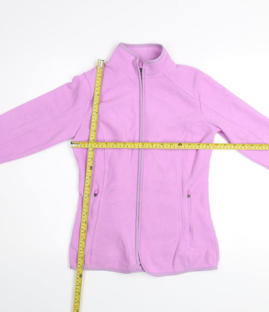 Dunnes Women’s Purple Fleece Full Zip Activewear Jacket XS