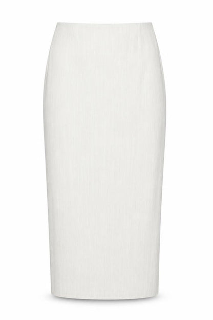 Womens UK Size 6 PRETTYLITTLETHING Straight & Pencil Jersey Skirt