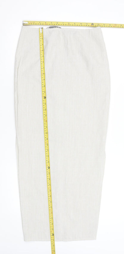 Womens UK Size 6 PRETTYLITTLETHING Straight & Pencil Jersey Skirt