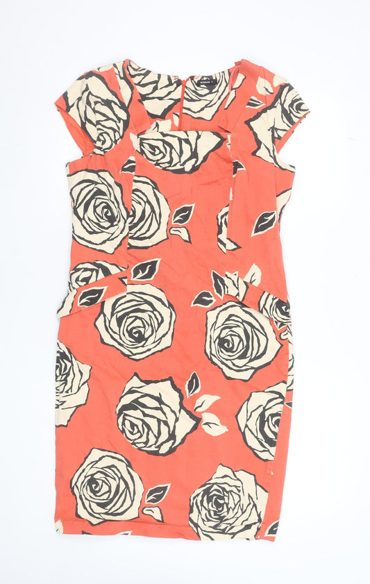 Womens UK Size 14 Roman Sheath Dress