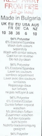 PrettyLittleThing Women’s Black Size 10 Ruched Bodycon Sleeveless Mini Dress