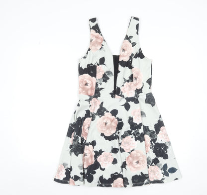 Womens UK Size 12 New Look Fit & Flare Dress