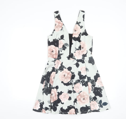 Womens UK Size 12 New Look Fit & Flare Dress