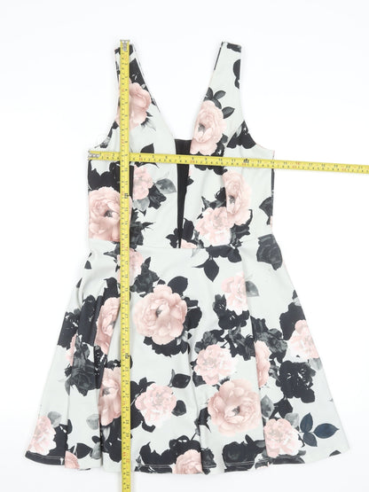 Womens UK Size 12 New Look Fit & Flare Dress