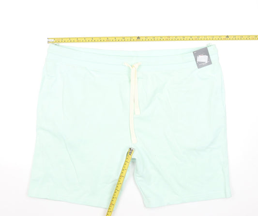Marks and Spencer Men’s Green 3XL Sweat Shorts with Pockets