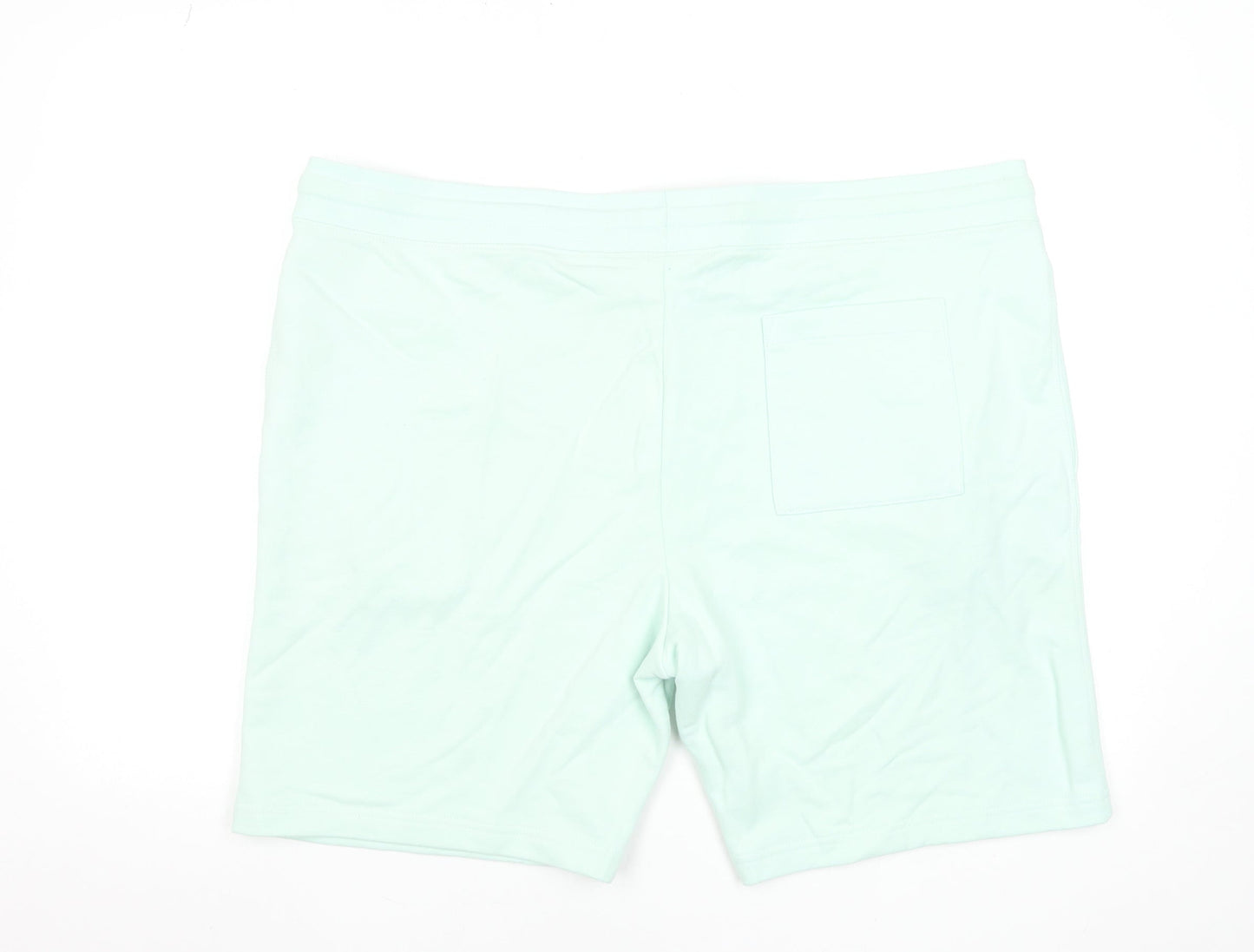 Marks and Spencer Men’s Green 3XL Sweat Shorts with Pockets