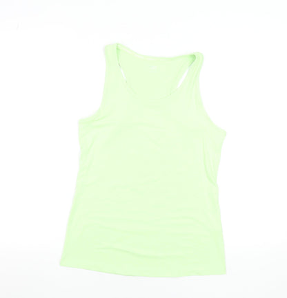 Marks and Spencer Women’s Green Racerback Active Tank Top Size 8