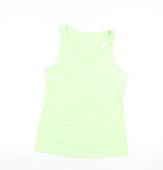 Marks and Spencer Women’s Green Racerback Active Tank Top Size 8