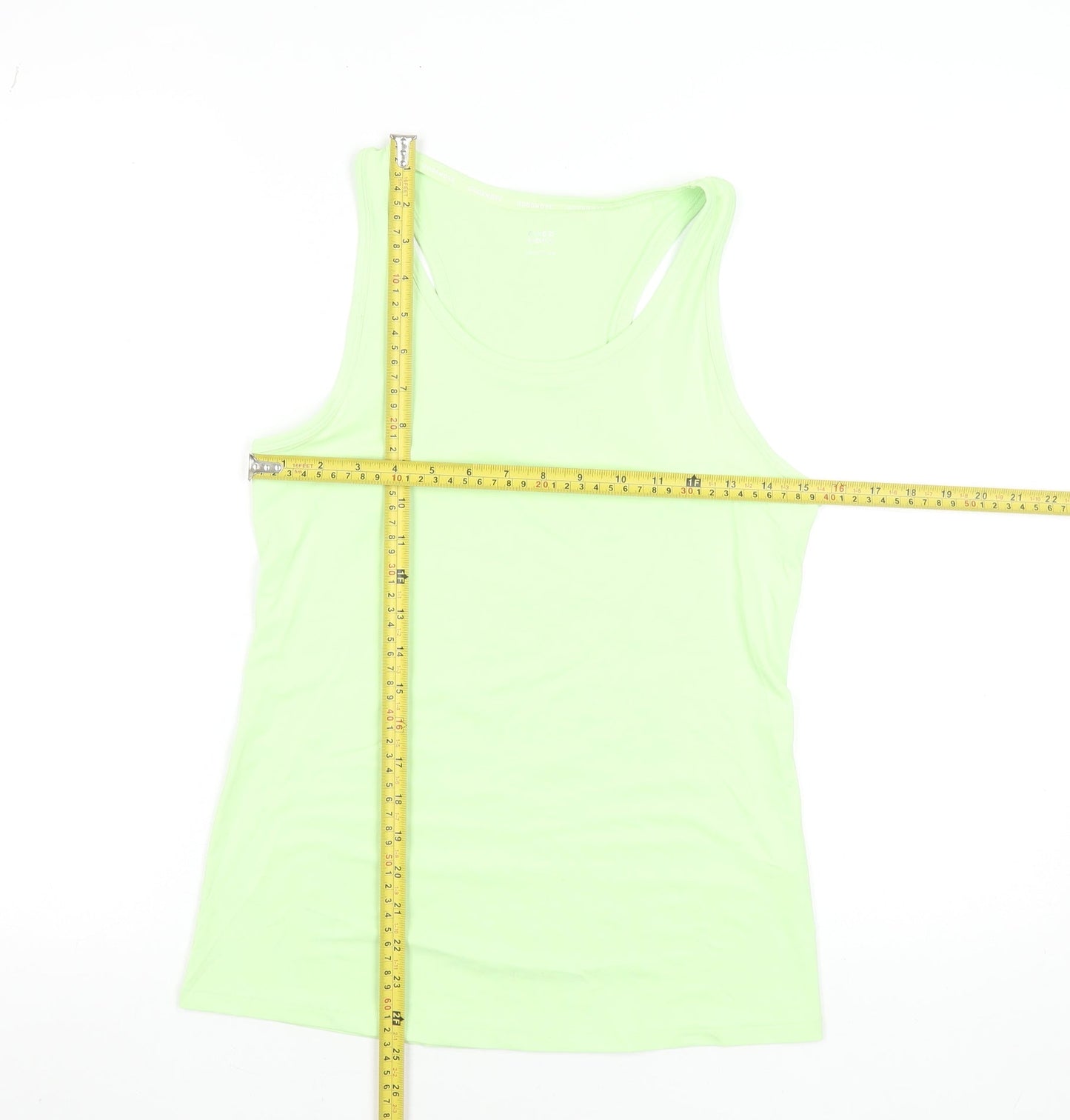 Marks and Spencer Women’s Green Racerback Active Tank Top Size 8