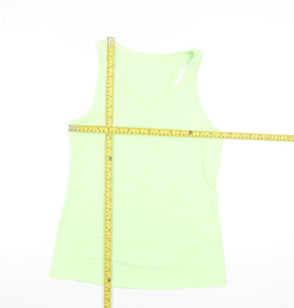 Marks and Spencer Women’s Green Racerback Active Tank Top Size 8