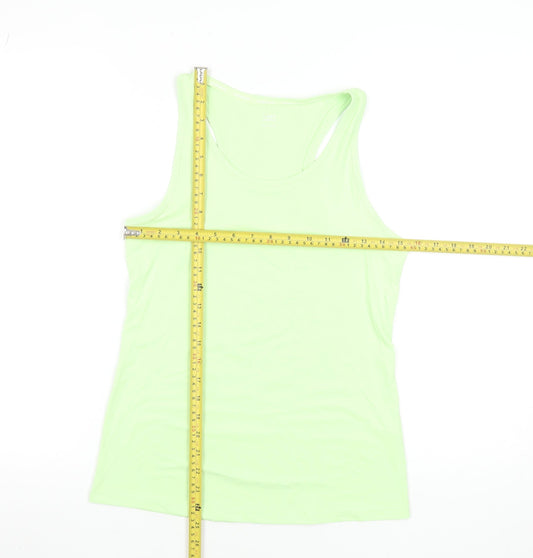 Marks and Spencer Women’s Green Racerback Active Tank Top Size 8