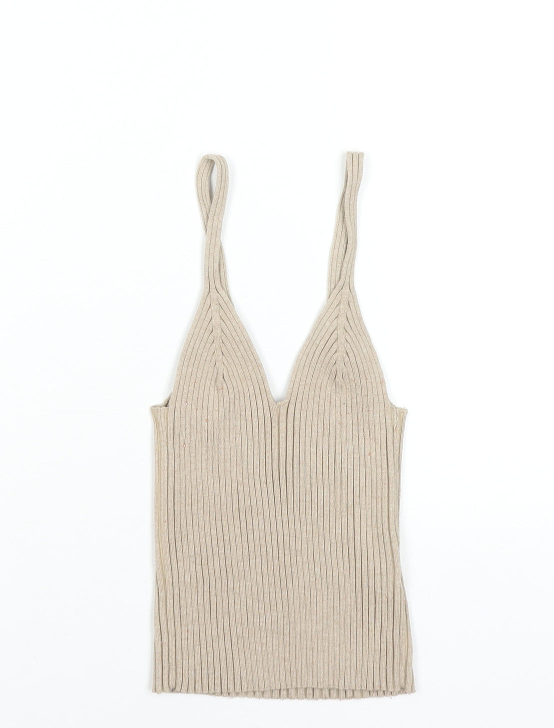 Womens UK Size XS H&M Beige Camisole Tank
