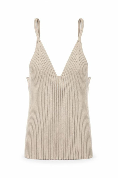Womens UK Size XS H&M Beige Camisole Tank