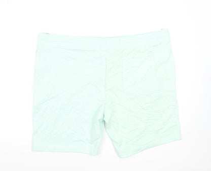 Marks and Spencer Men’s Green 3XL Sweat Shorts with Drawstring Waist