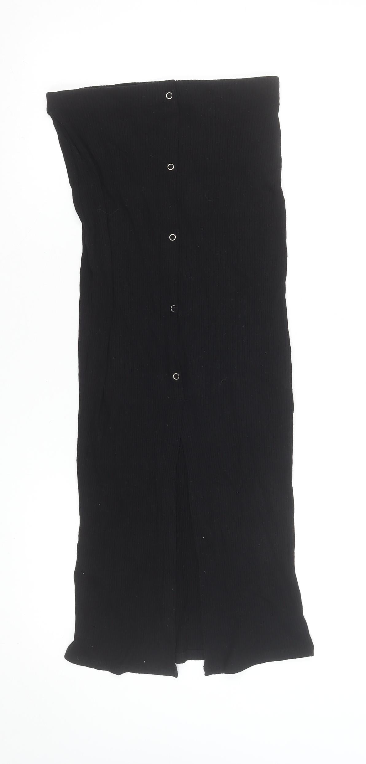 Womens UK Size 4 ASOS Straight & Pencil Jersey Skirt