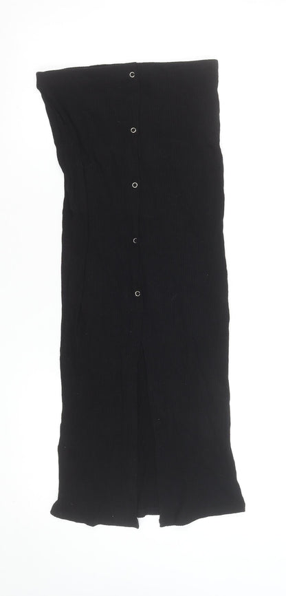 Womens UK Size 4 ASOS Straight & Pencil Jersey Skirt