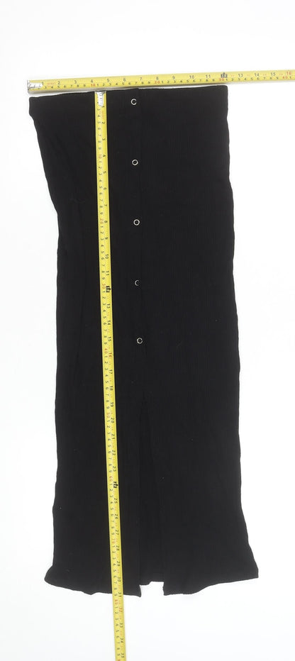 Womens UK Size 4 ASOS Straight & Pencil Jersey Skirt