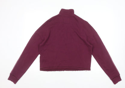 Womens UK Size M Gilly Hicks Purple Pullover Sweatshirt