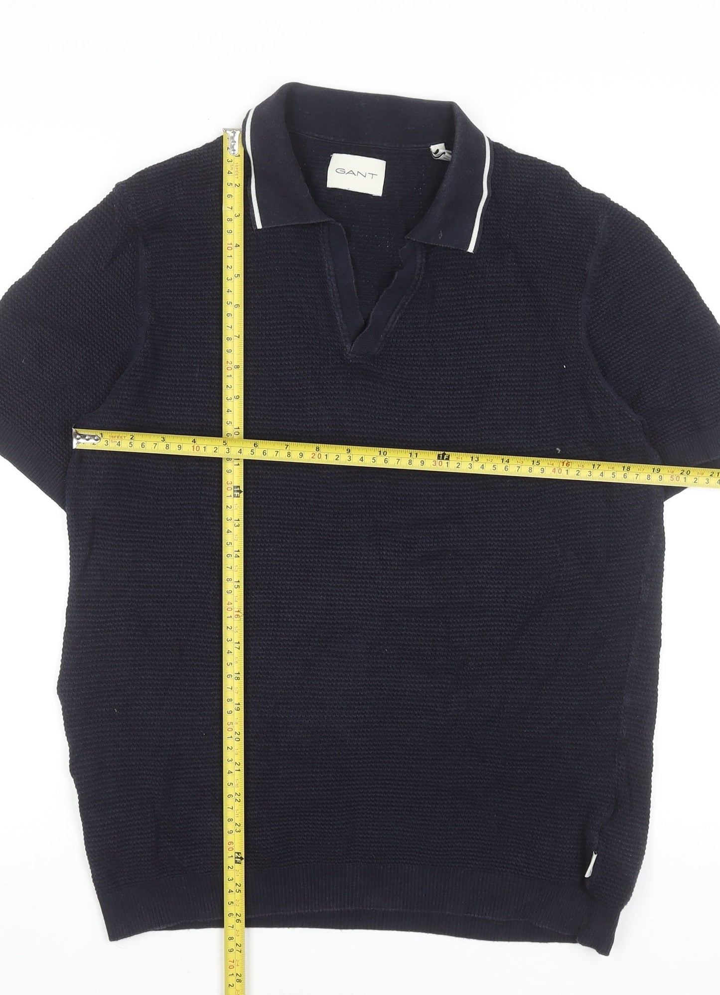 Mens UK Size M GANT 100% Cotton Polo Shirt