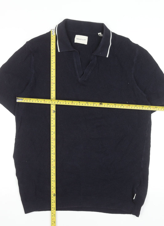 Mens UK Size M GANT 100% Cotton Polo Shirt
