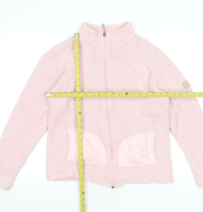 Womens UK Size L Weird Fish Pink Basic Jacket
