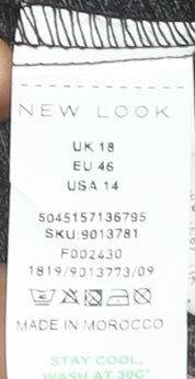 Womens UK Size 18 New Look A-Line Dress