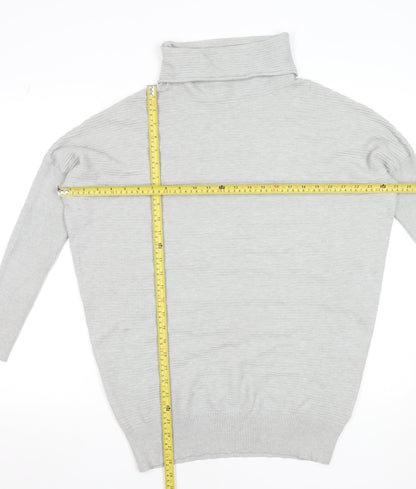 Womens UK Size S Phase Eight Grey Pullover Jumper