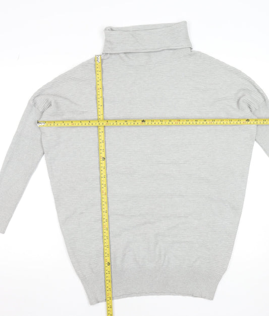 Womens UK Size S Phase Eight Grey Pullover Jumper
