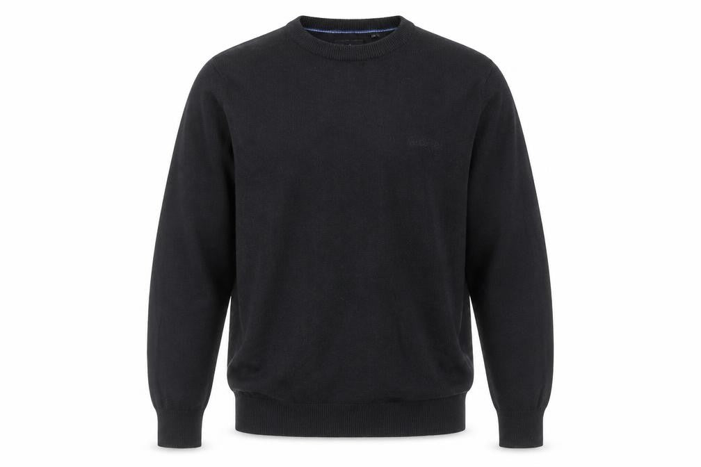 Mens UK Size M Pierre Cardin Black Pullover Jumper