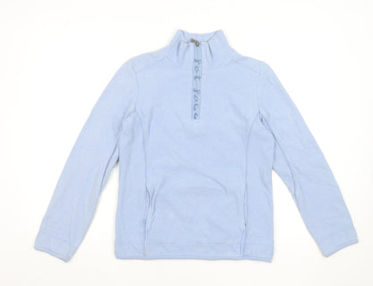 Womens UK Size 8 Fat Face Blue Pullover Sweatshirt