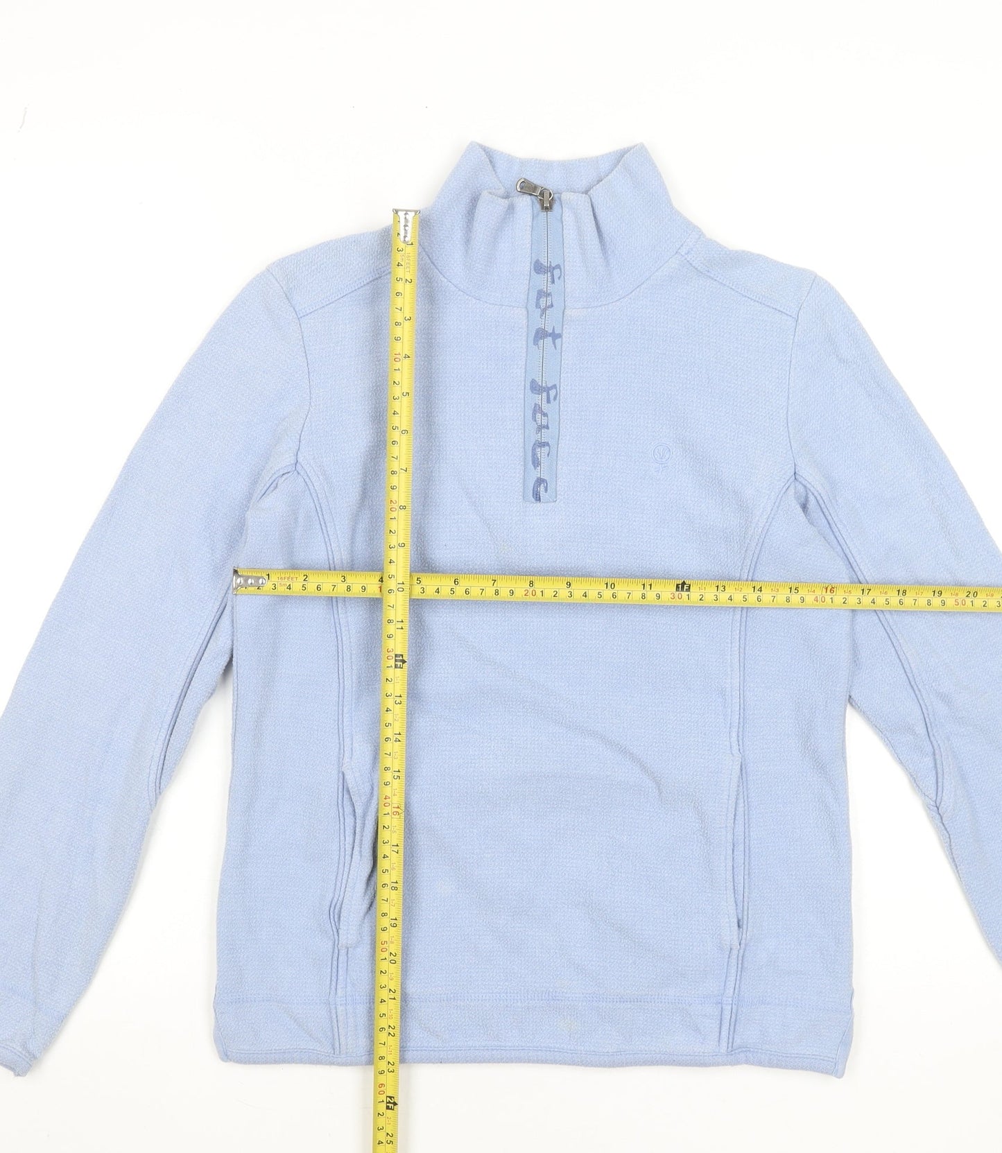Womens UK Size 8 Fat Face Blue Pullover Sweatshirt