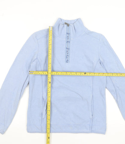 Womens UK Size 8 Fat Face Blue Pullover Sweatshirt